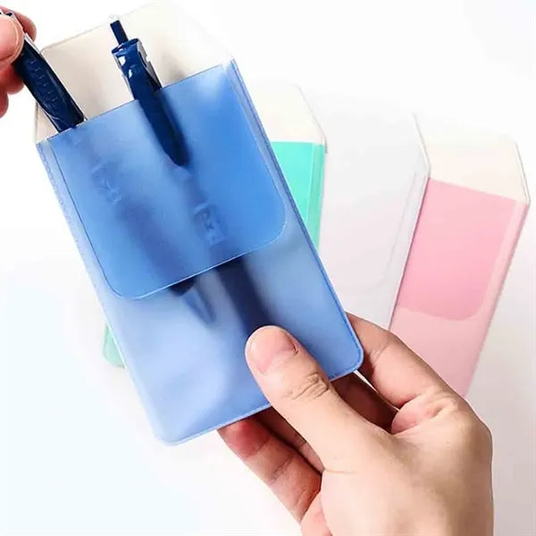 Plastic Waterproof Pocket Clip Pen Sleeve