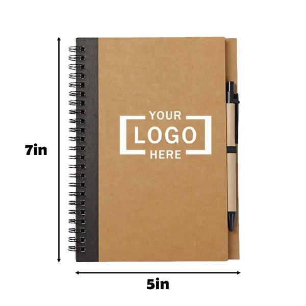 B6 Personalized Spiral Notes with Pens