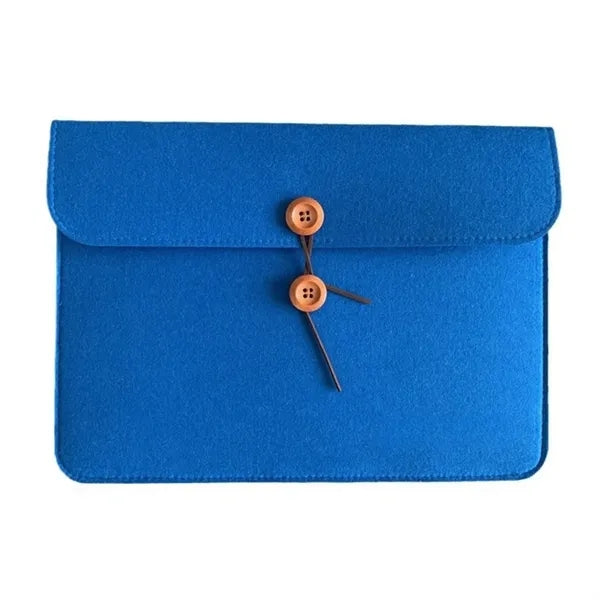 Felt A4 Document Folder, Button Closure