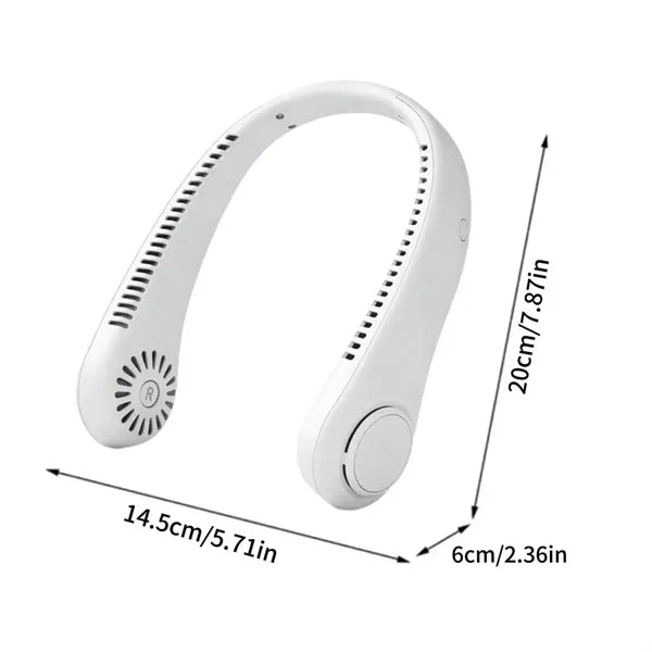Portable Adjustable Hands-Free Bladeless Cooling Neck Fan
