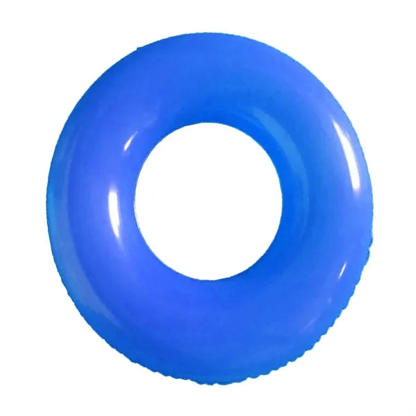36in PVC Inflatable Swim Ring Solid Color