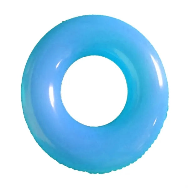 36in PVC Inflatable Swim Ring Solid Color