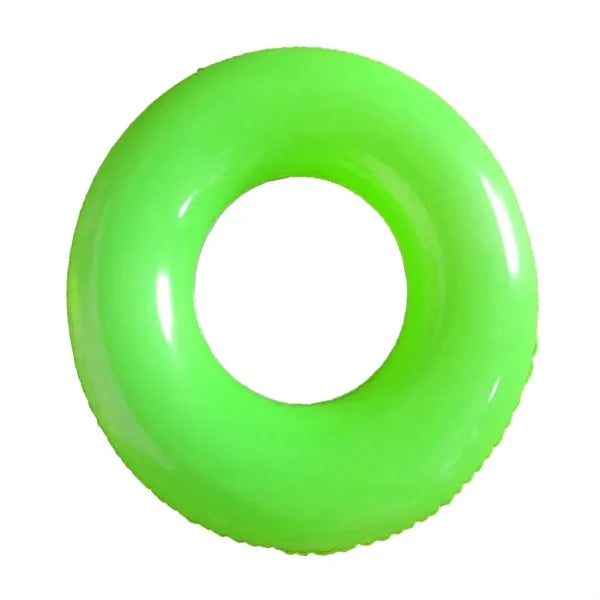 36in PVC Inflatable Swim Ring Solid Color