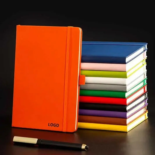 Elastic Band Hardcover Notebook