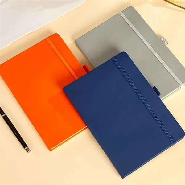 Elastic Band Hardcover Notebook