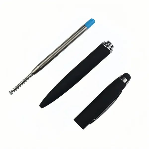 Retractable Dual-Function Metal Ballpoint Pen