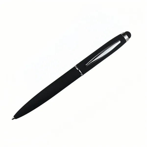 Retractable Dual-Function Metal Ballpoint Pen