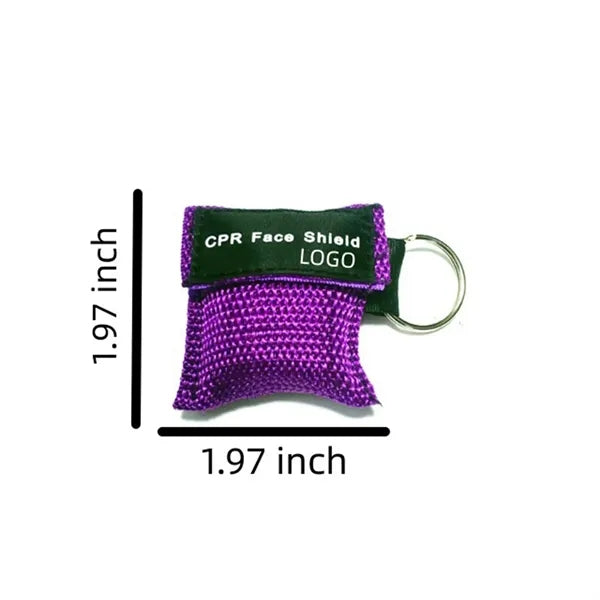 CPR Face Shield Mask Keyring