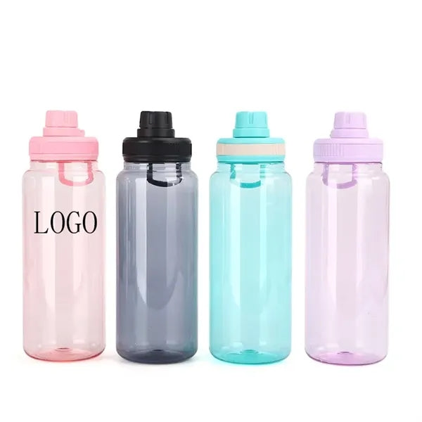 32oz Large Flip Top Sports Water Bottle Outdoor