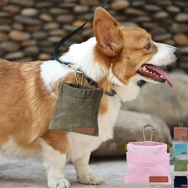Outdoor Dog Training Portable Waist Bag (Dog Food Snack Bag)