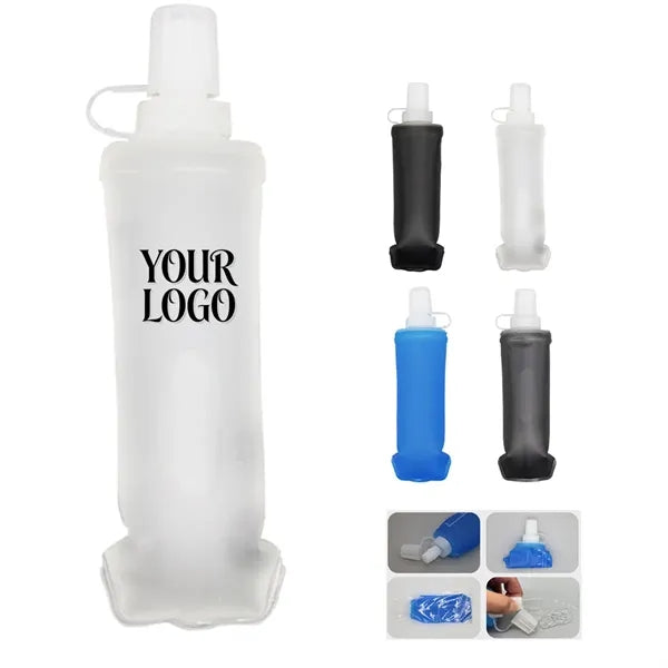 Outdoor Sports Foldable Squeezable Water Bottle