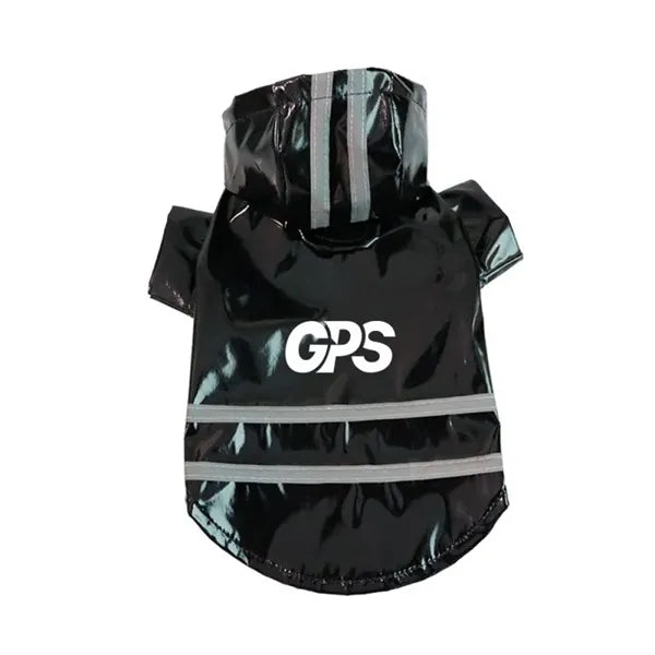 15 3/4 " Reflective Raincoat For Dogs