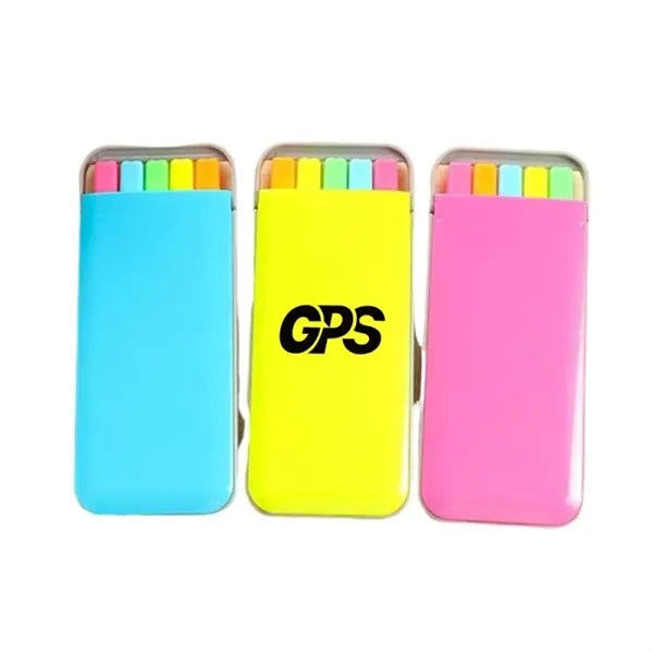 5 PCS Fluorescent Pen Set