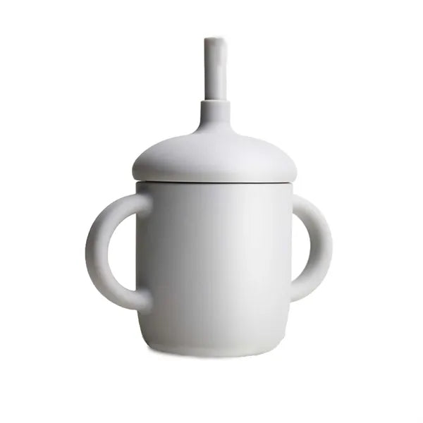5oz Silicone Training Sippy Cup With Straw