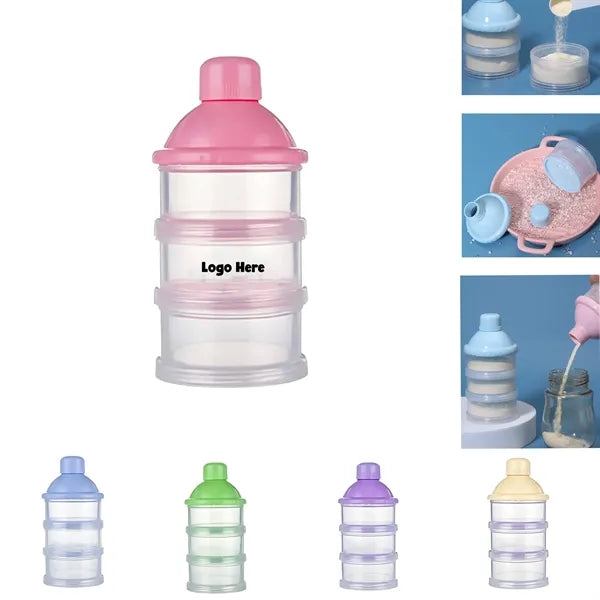 3 Layers Baby Milk Powder Formula Dispenser