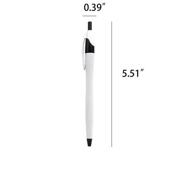 Plastic Click Ballpoint Pen
