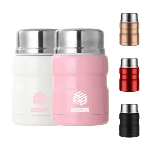 16.9 oz Stainless Steel Insulated Food Jar