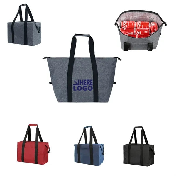 Insulated Foldable Cooler Tote