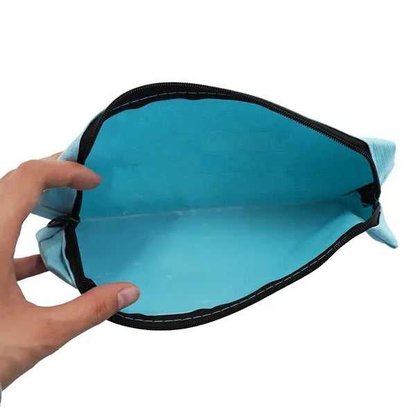 Oxford Zippered Pencil & Utility Pouch