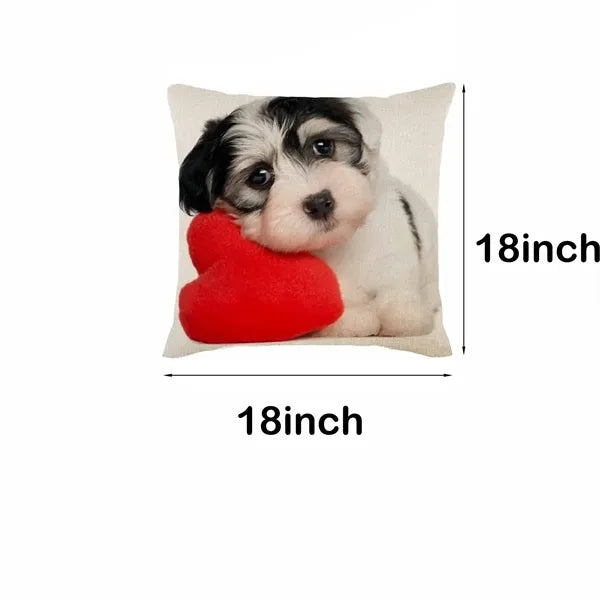 18inch Linen Throw Pillowcase