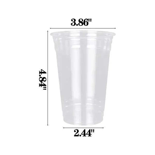 16 Oz Clear PET Plastic Cups