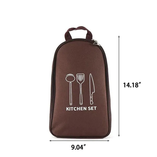 Chef Knife Bag Camping Utensil Storage Organizer