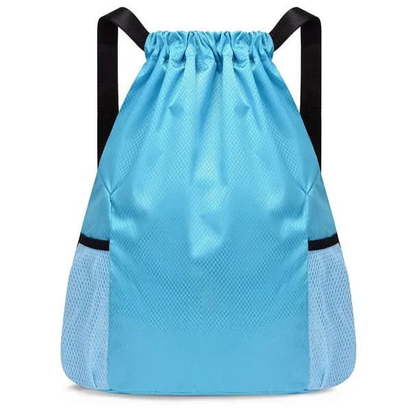 Waterproof Drawstring Backpack Lightweight Sport Gym Bag