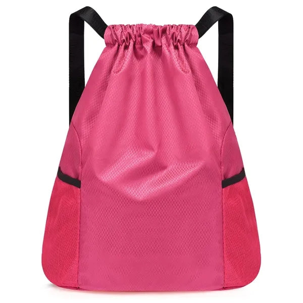 Waterproof Drawstring Backpack Lightweight Sport Gym Bag