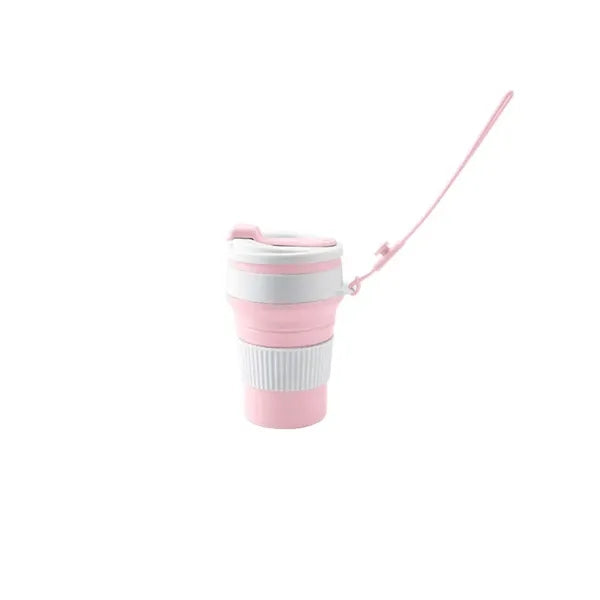 Logo Collapsible Silicone Portable Travel Cup