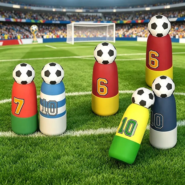 17oz Football Cup Lid Stainless Steel Water Bottle