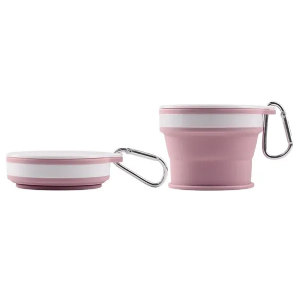 6oz Silicone Travel Mug Folding Camping Cup
