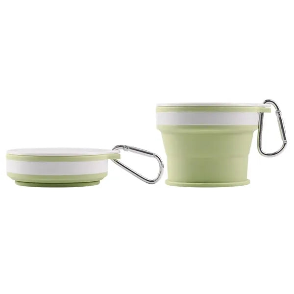 6oz Silicone Travel Mug Folding Camping Cup