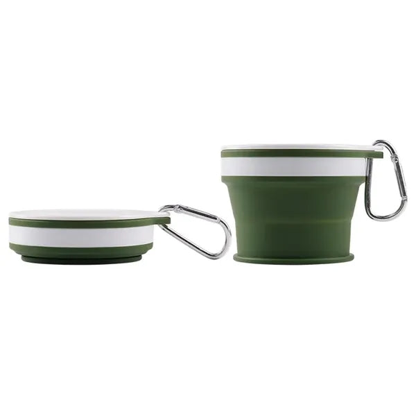 6oz Silicone Travel Mug Folding Camping Cup