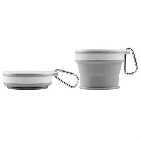 6oz Silicone Travel Mug Folding Camping Cup