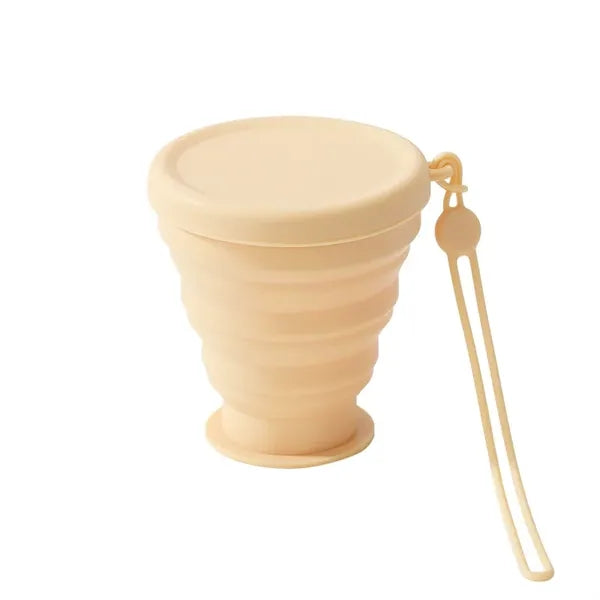 Collapsible Silicone Travel Portable Cup Logo