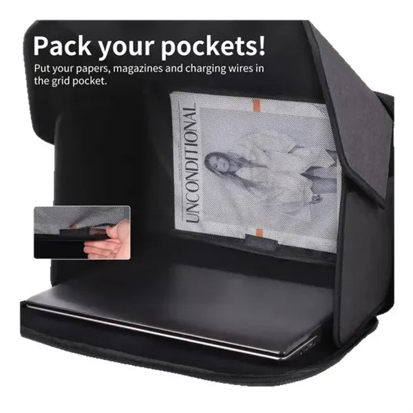 Foldable Laptop Bag with Sun Shade Outdoor Portable