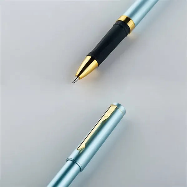0.7mm Faux Metal Gel Pen Black Ink