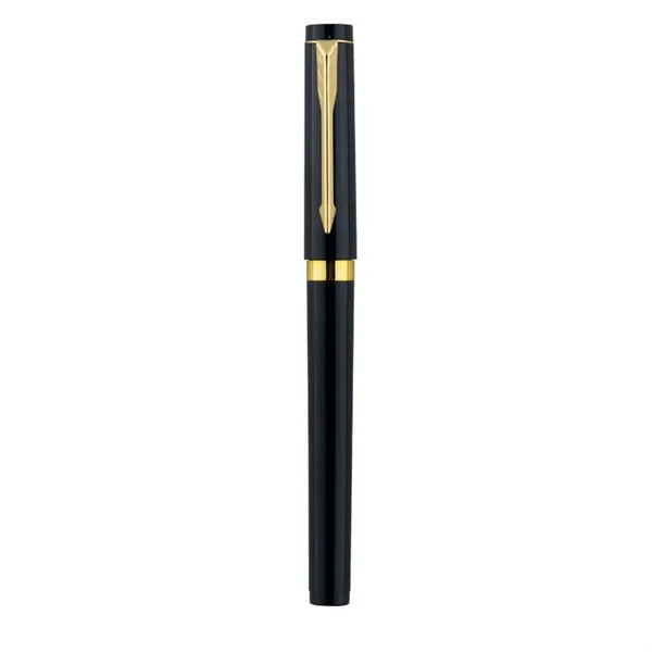0.7mm Faux Metal Gel Pen Black Ink
