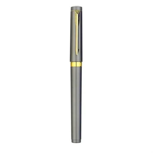 0.7mm Faux Metal Gel Pen Black Ink