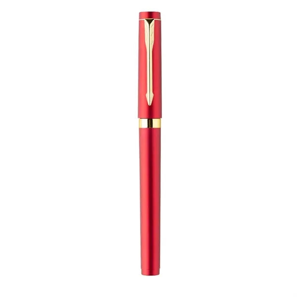 0.7mm Faux Metal Gel Pen Black Ink