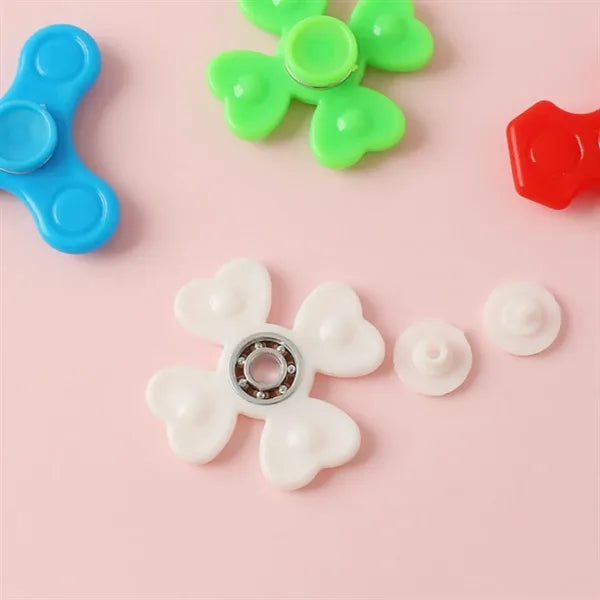 Plastic fidget spinner