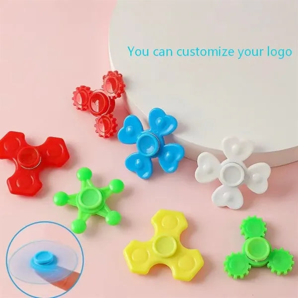 Plastic fidget spinner