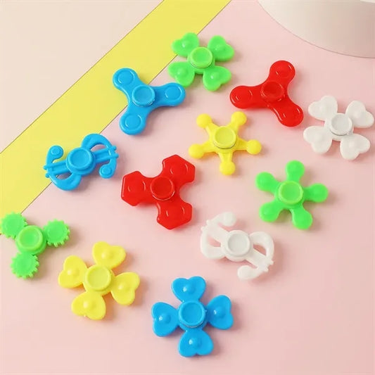 Plastic fidget spinner