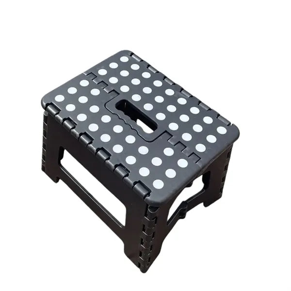 Folding Step Stool, Portable Plastic Stool for Adults & Kids