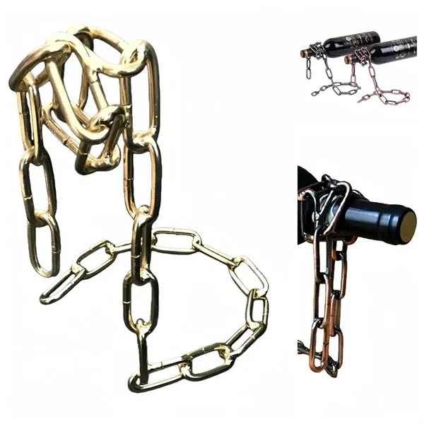 Creative Floating Chain Wine Rack