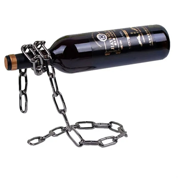 Creative Floating Chain Wine Rack