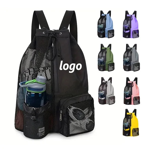 Beach Backpack with Wet Pocket