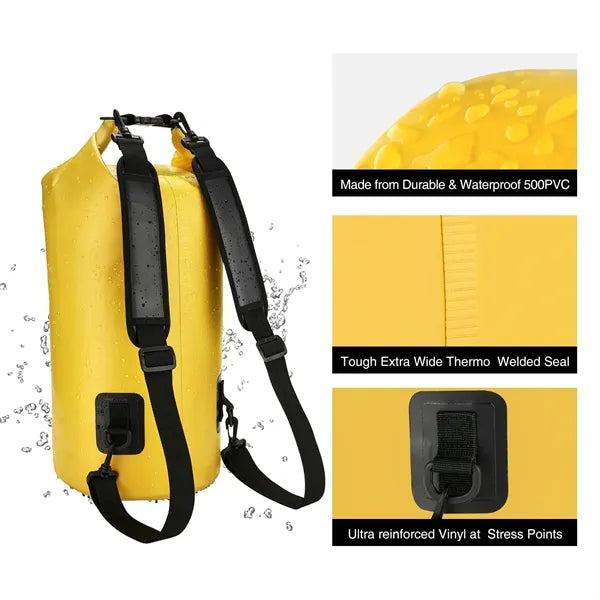 10L Waterproof Dry Bag Backpack