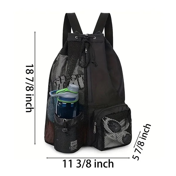 Beach Backpack with Wet Pocket