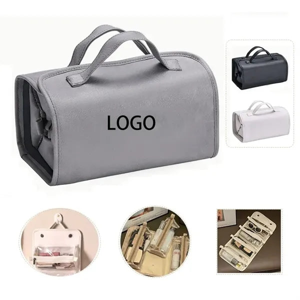 4 in 1 Travel Makeup Bag with Detachable Clear Compartments
